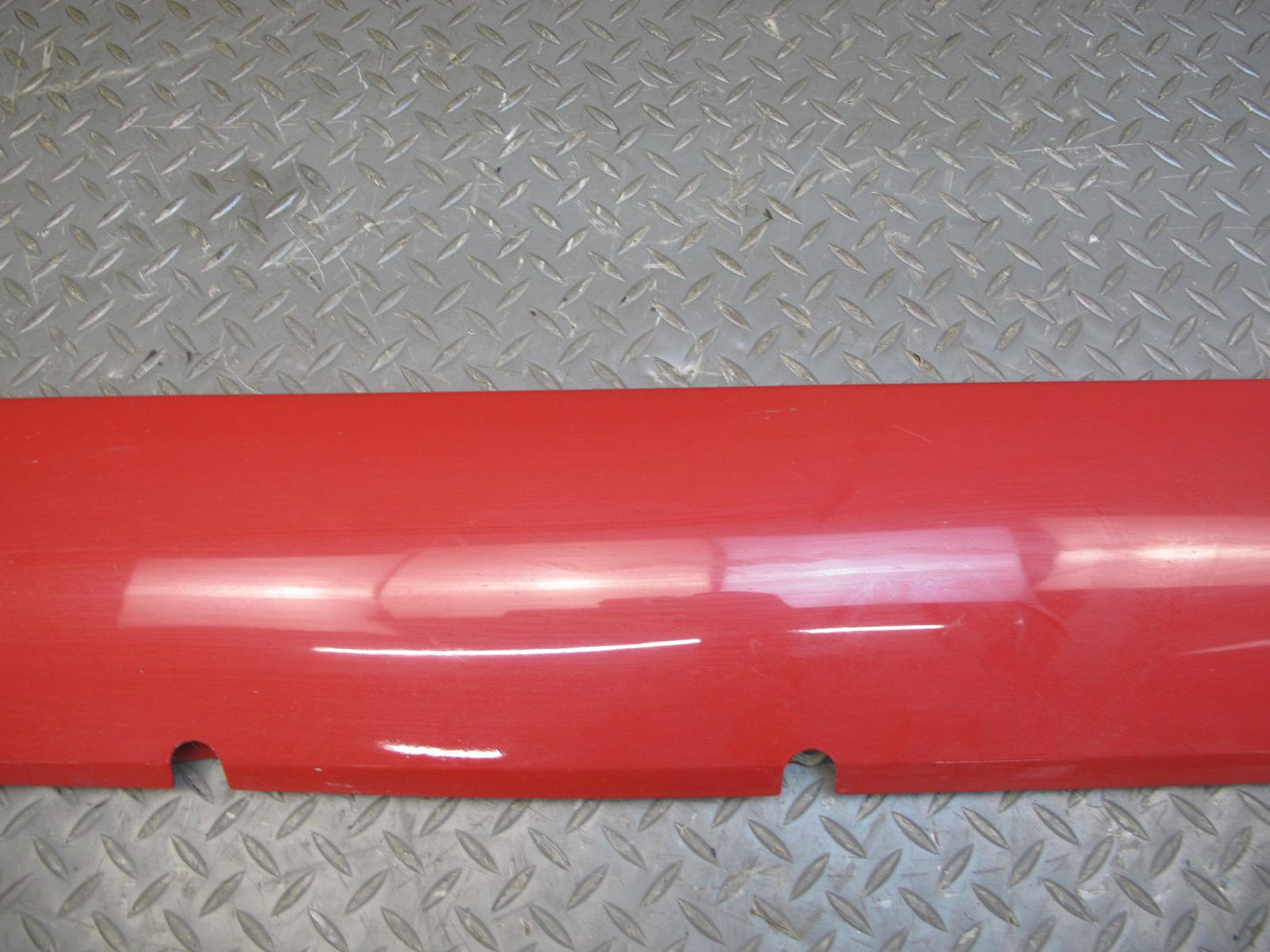 1987-1995 Porsche 928 S Rocker Molding Panel Skirt Right & Left Side Set RED
