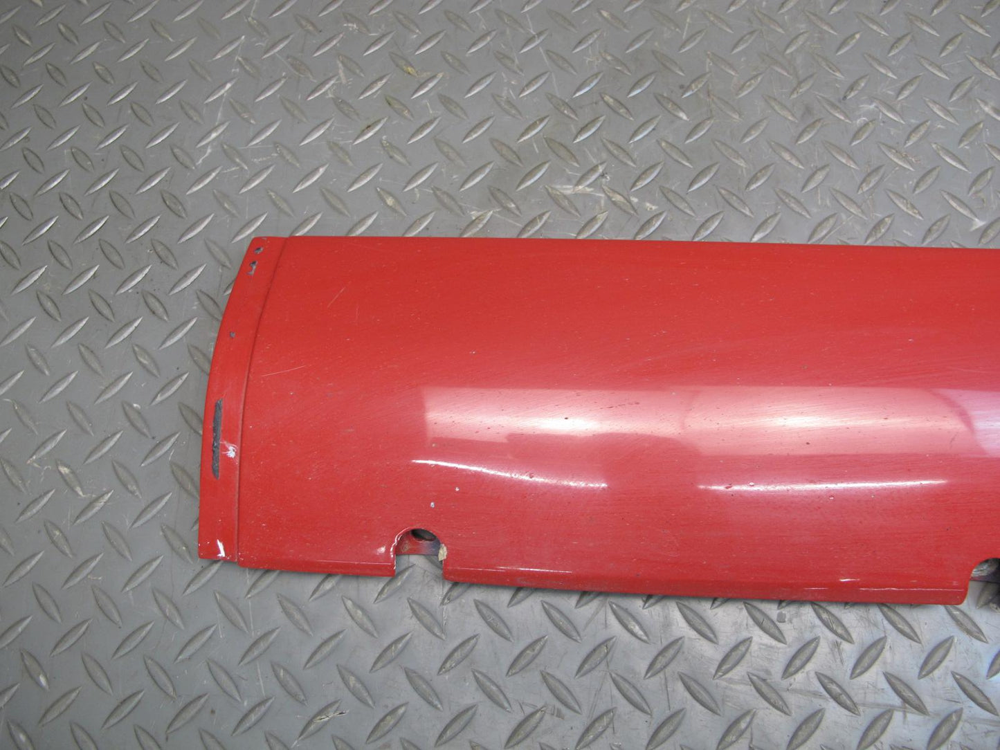 1987-1995 Porsche 928 S Rocker Molding Panel Skirt Right & Left Side Set RED