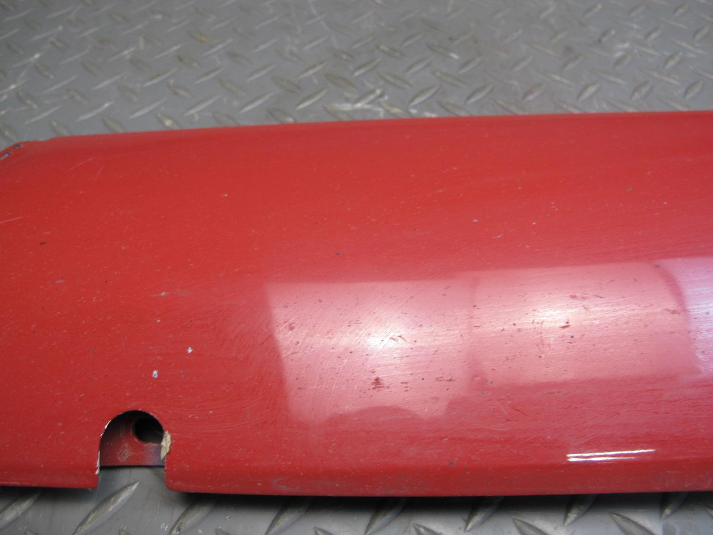 1987-1995 Porsche 928 S Rocker Molding Panel Skirt Right & Left Side Set RED