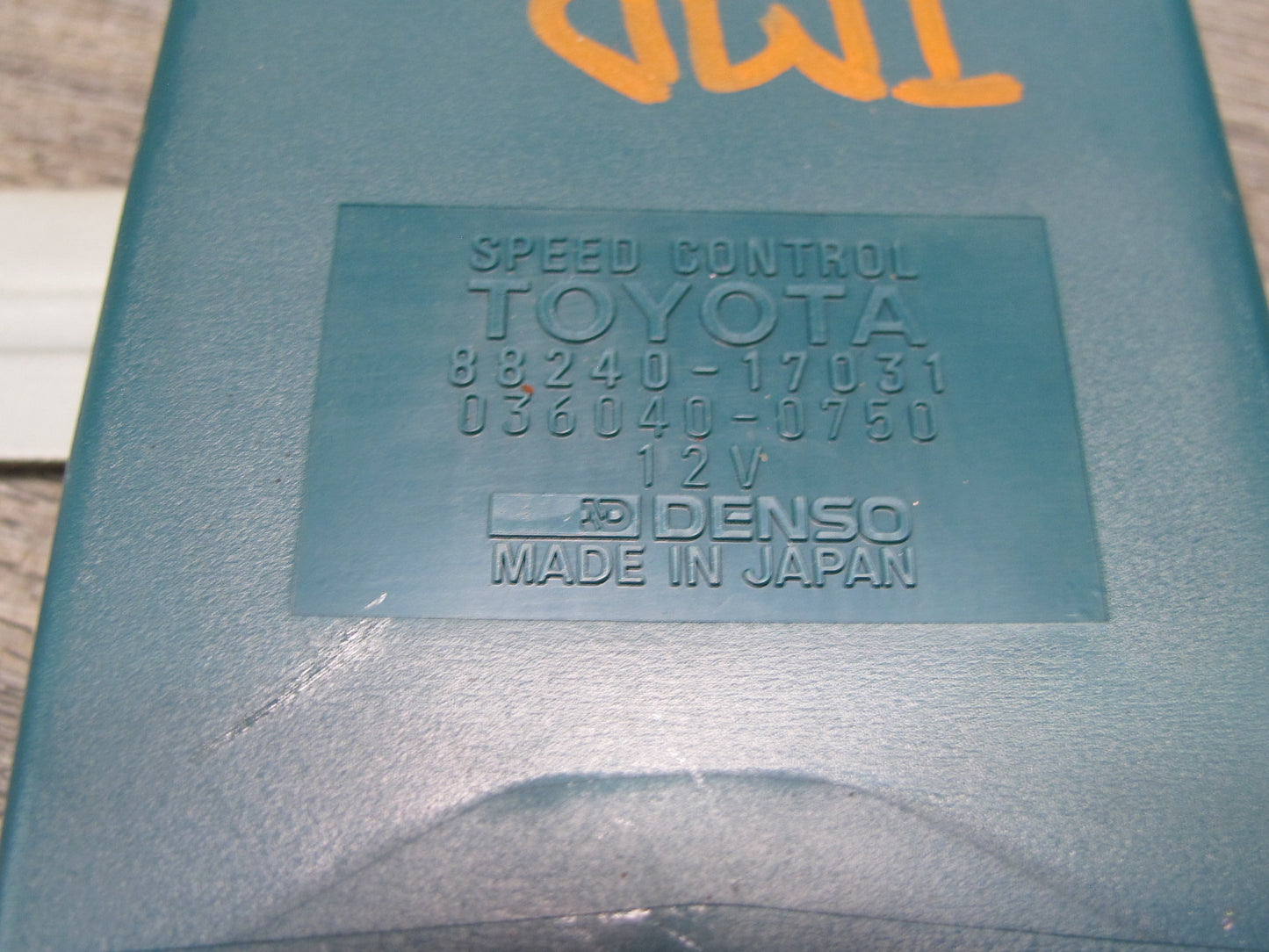 86-87 Toyota MR2 AW15 Cruise Control Module Unit Computer 88240-17031 OEM