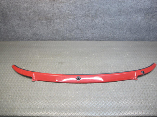 1987-1995 Porsche 928 S Front Windshield Lower Cowl Panel Cover RED