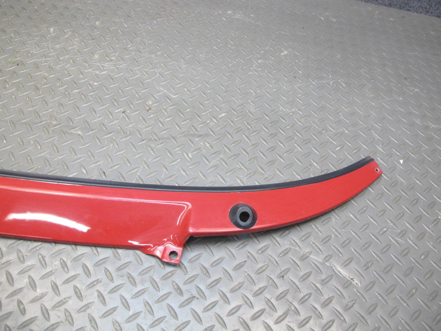 1987-1995 Porsche 928 S Front Windshield Lower Cowl Panel Cover RED