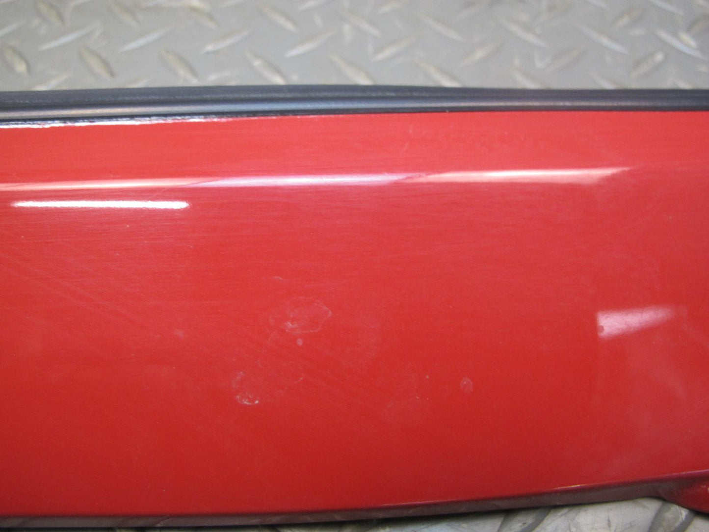 1987-1995 Porsche 928 S Front Windshield Lower Cowl Panel Cover RED