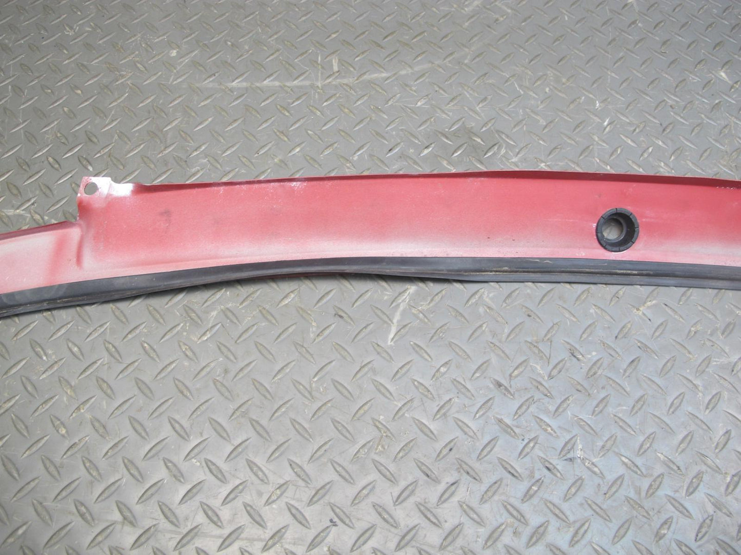 1987-1995 Porsche 928 S Front Windshield Lower Cowl Panel Cover RED