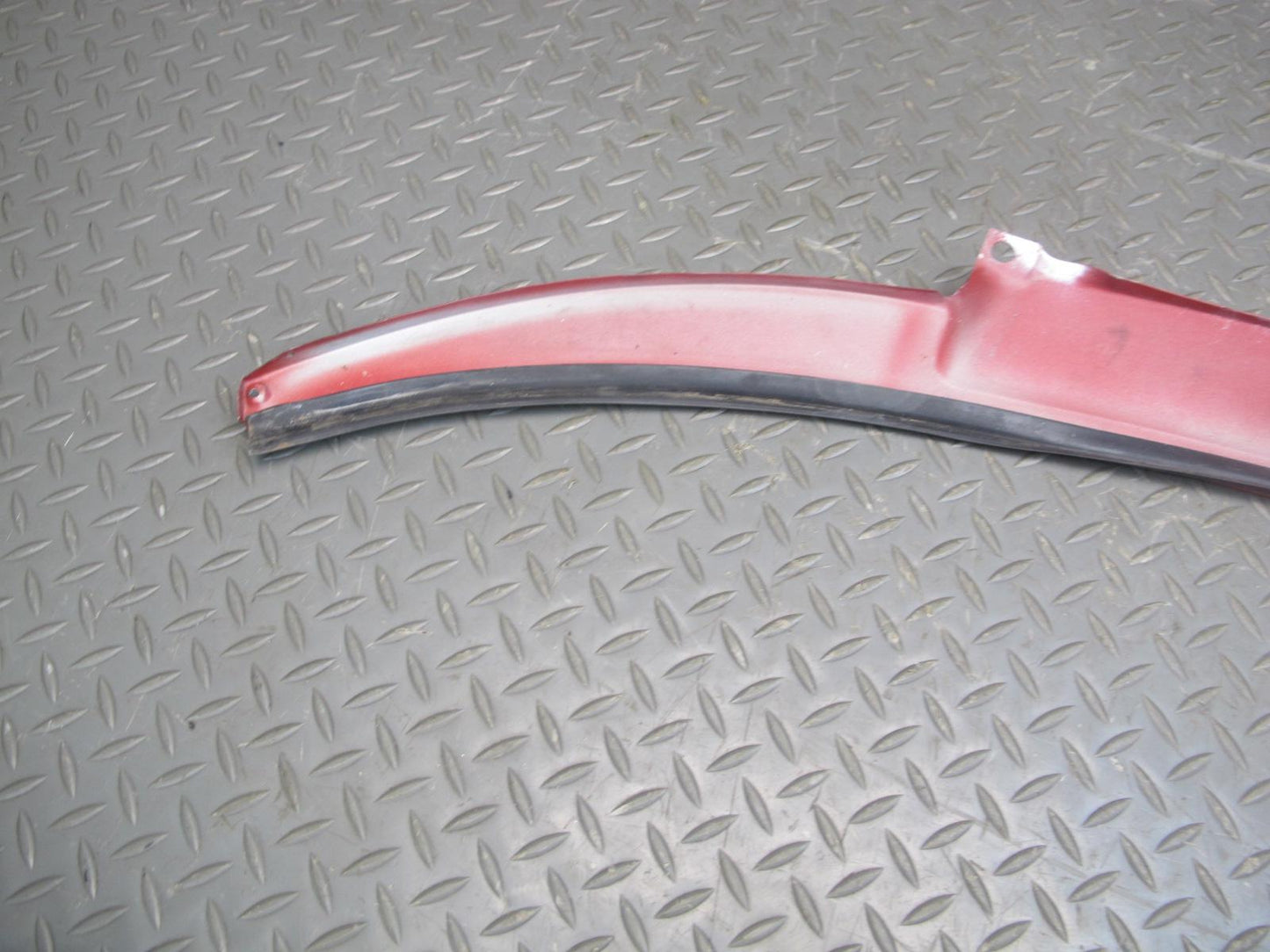 1987-1995 Porsche 928 S Front Windshield Lower Cowl Panel Cover RED
