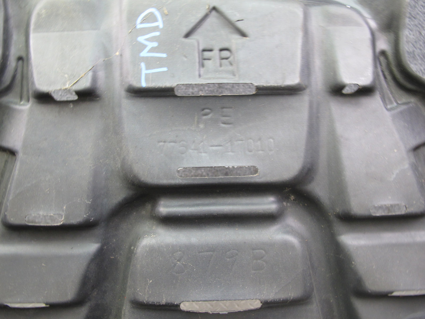 85-89 Toyota MR2 AW15 Fuel Tank Front Protector Splash Shield Cover OEM