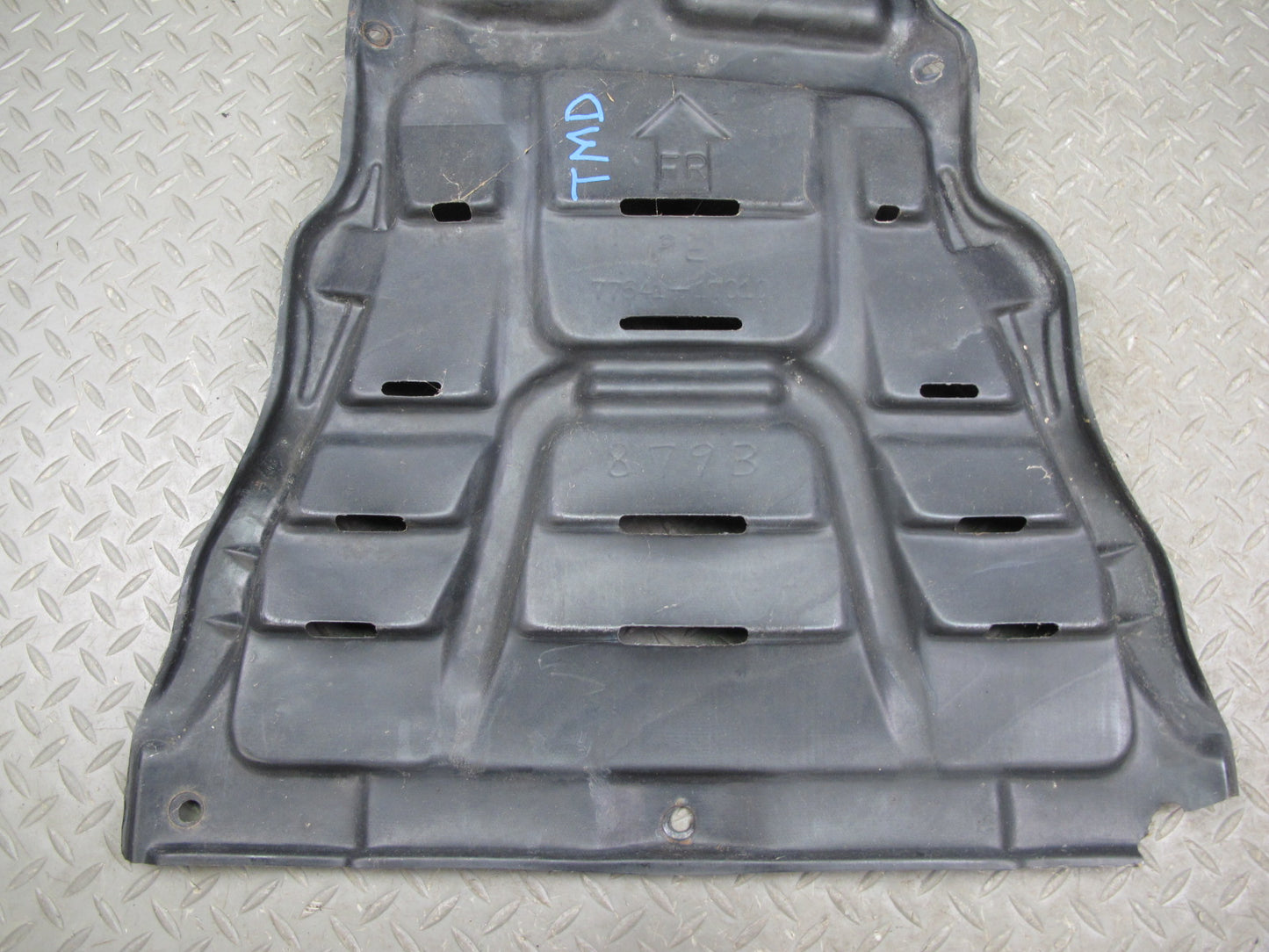 85-89 Toyota MR2 AW15 Fuel Tank Front Protector Splash Shield Cover OEM