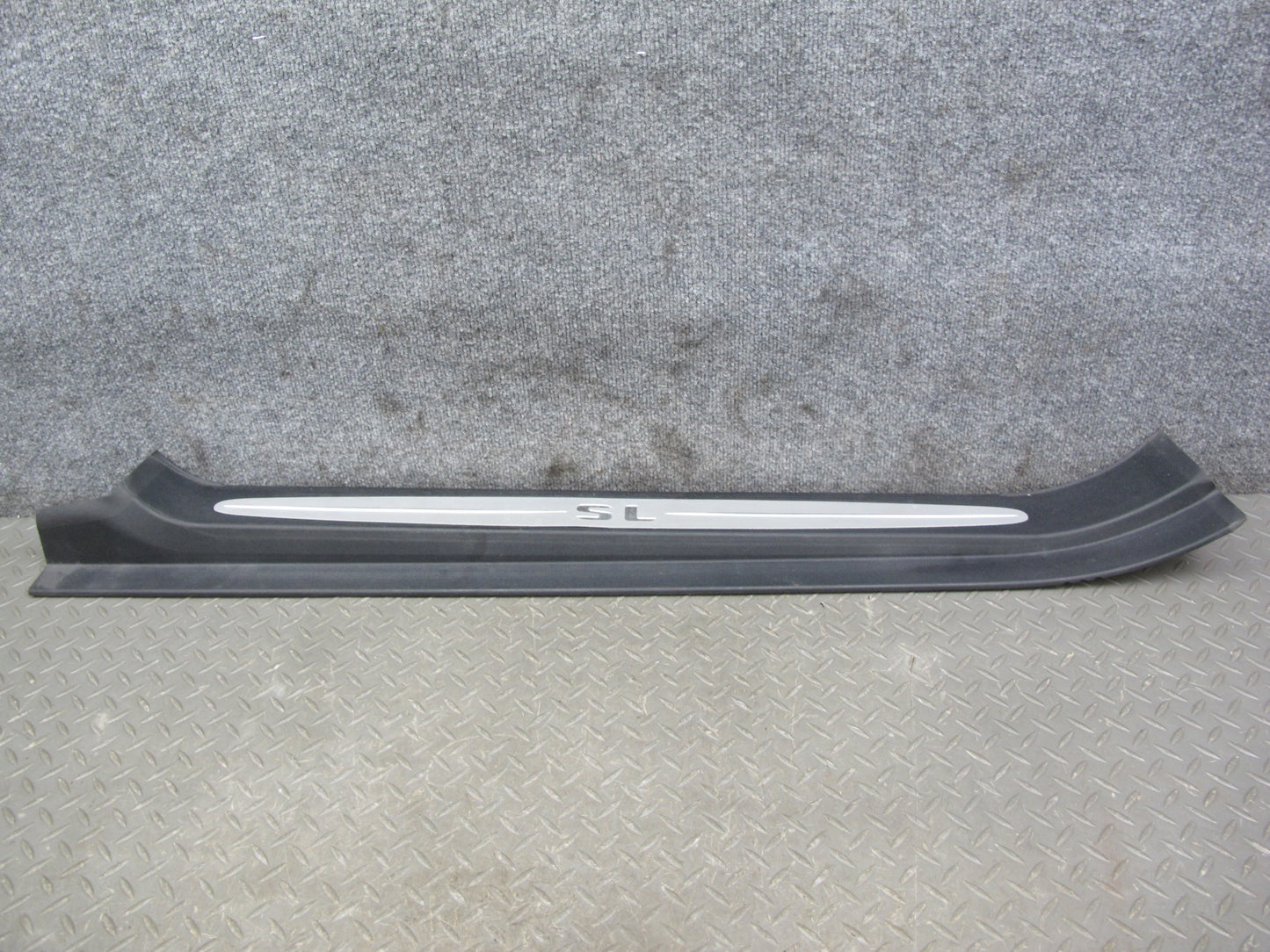 03-12 Mercedes R230 Set of 2 Left & Right Door Step Sill Plate Trim Panel OEM