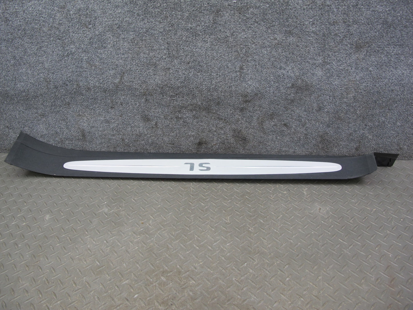 03-12 Mercedes R230 Set of 2 Left & Right Door Step Sill Plate Trim Panel OEM
