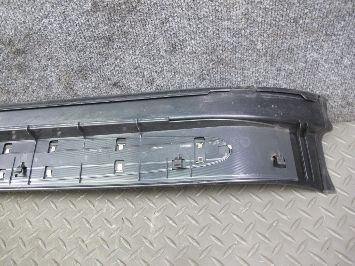 03-12 Mercedes R230 Set of 2 Left & Right Door Step Sill Plate Trim Panel OEM