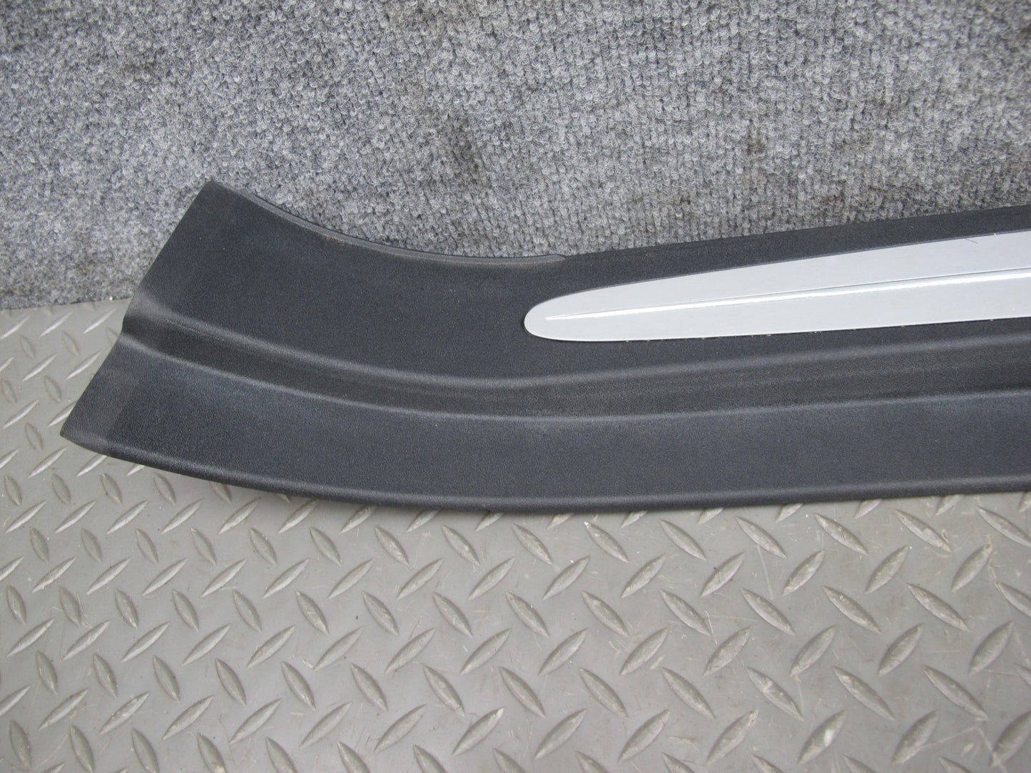 03-12 Mercedes R230 Set of 2 Left & Right Door Step Sill Plate Trim Panel OEM