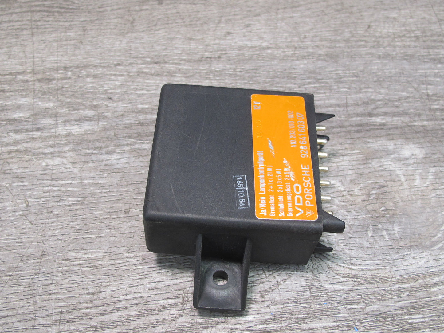 1987-1995 Porsche 928 S Bulb Lamp Light Control Unit Module VDO 92864160305