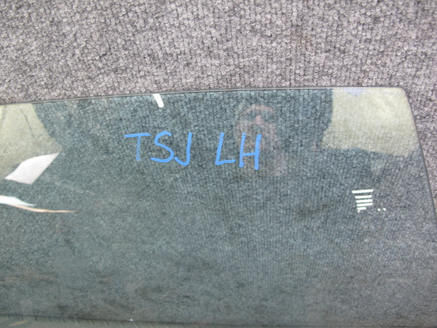 86-92 Toyota Supra MA70L Left Driver Door Glass Window OEM
