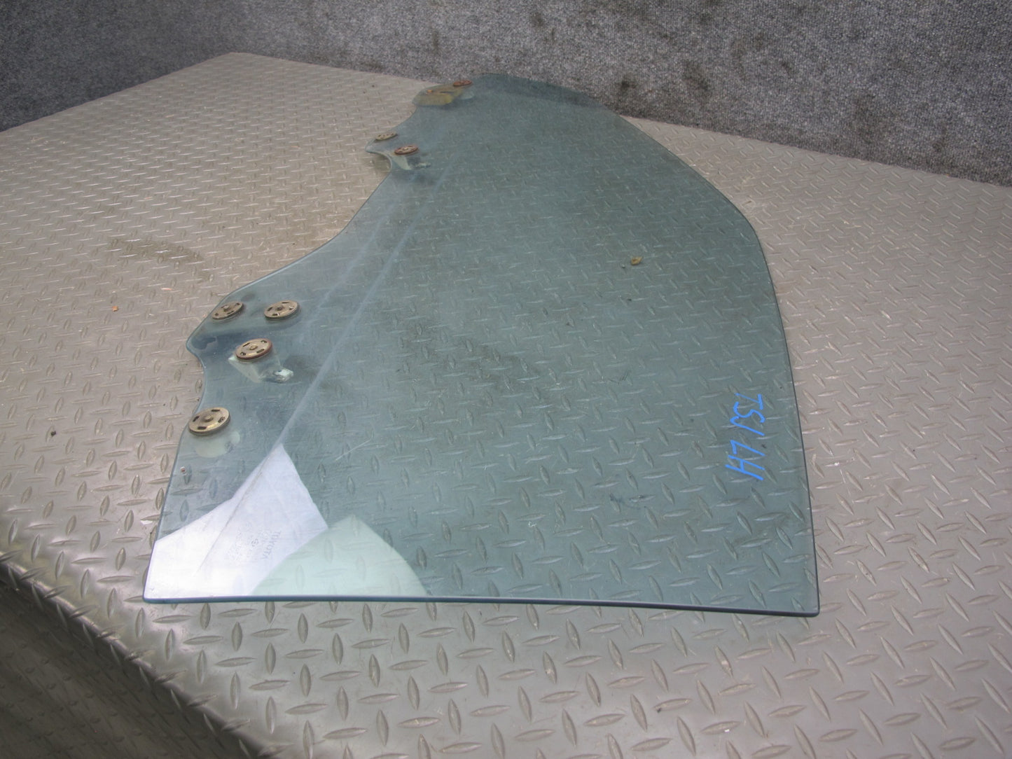 86-92 Toyota Supra MA70L Left Driver Door Glass Window OEM
