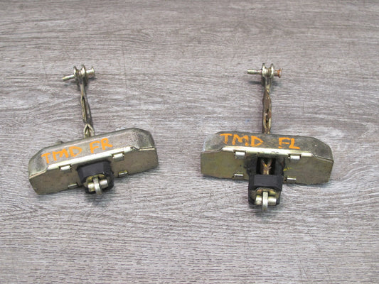 85-89 Toyota MR2 AW15 Set of 2 Left & Right Door Check Stopper Strap OEM