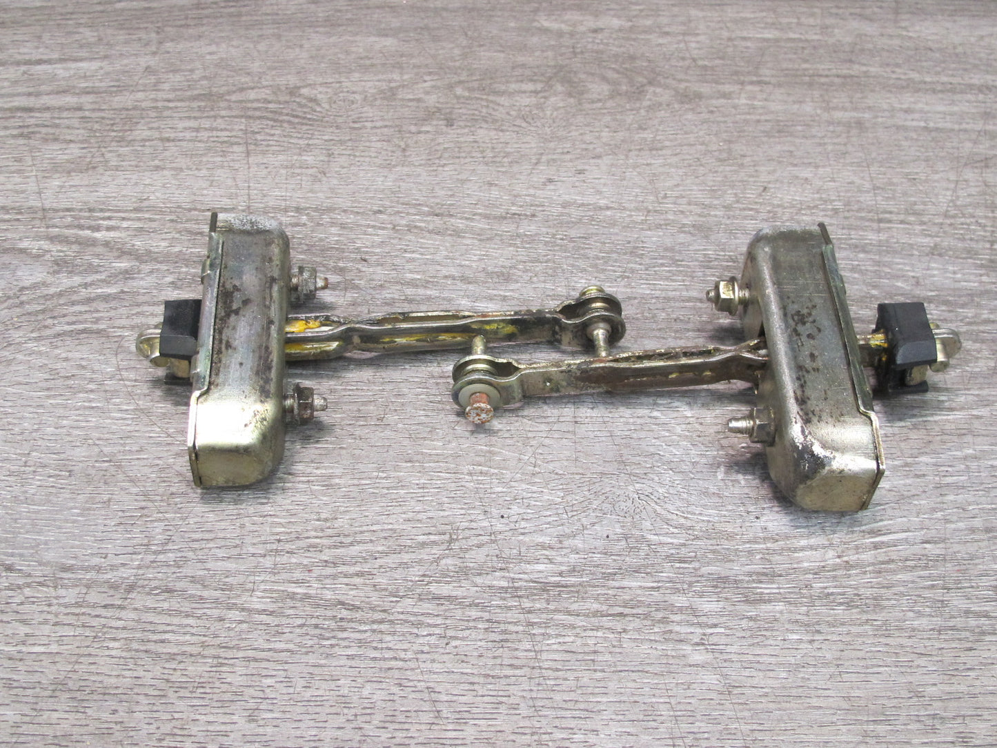 85-89 Toyota MR2 AW15 Set of 2 Left & Right Door Check Stopper Strap OEM