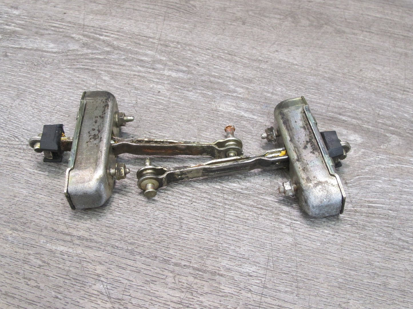 85-89 Toyota MR2 AW15 Set of 2 Left & Right Door Check Stopper Strap OEM