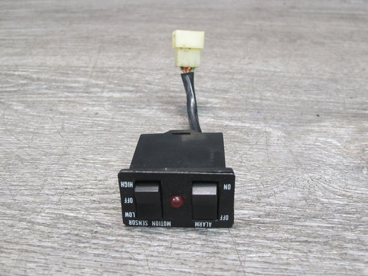 85-89 Toyota MR2 AW15 Front Center Console Alarm Theft Switch Panel OEM