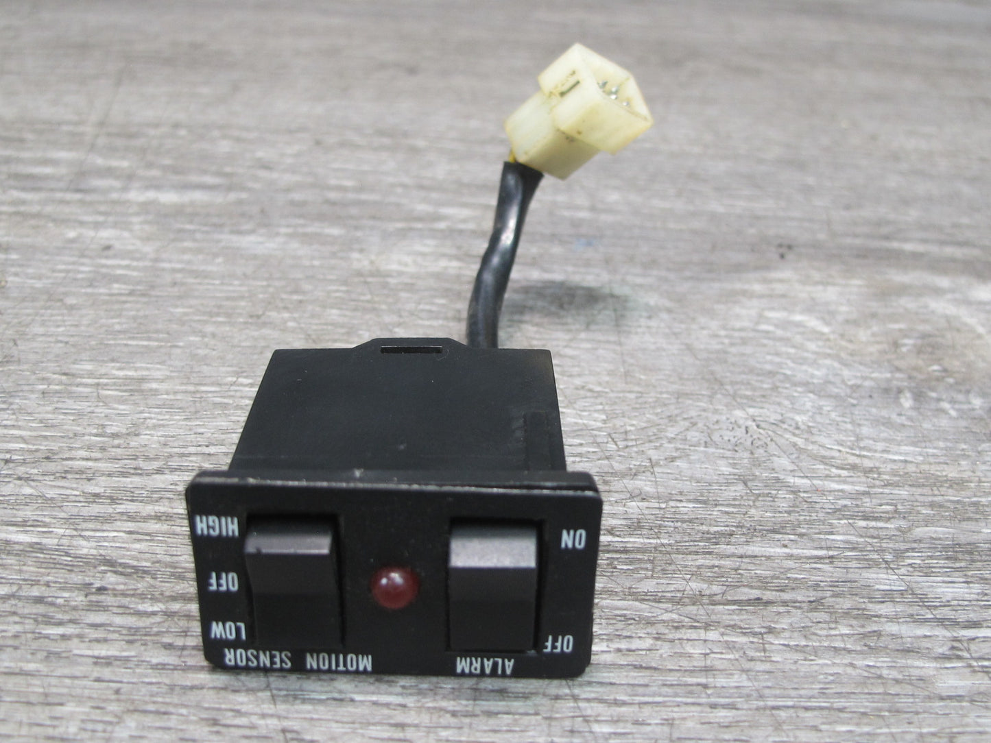 85-89 Toyota MR2 AW15 Front Center Console Alarm Theft Switch Panel OEM
