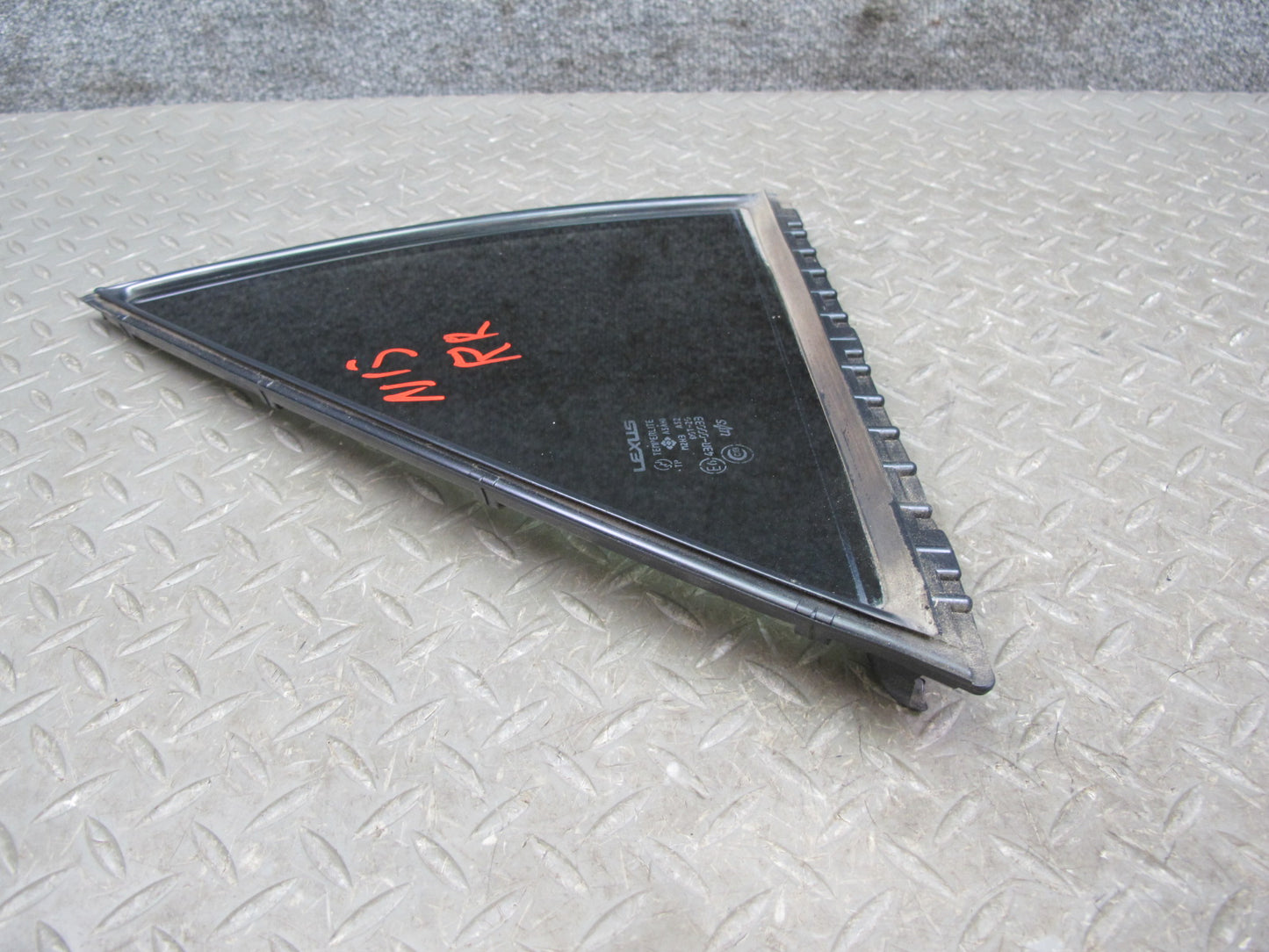 01-05 Lexus JCE10L IS300 Sedan Rear Right Door Quarter Glass Window OEM