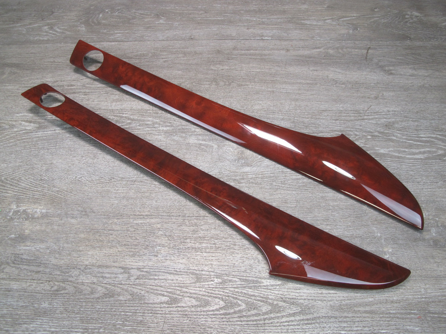 2008 Lexus UVF46L LS600h 14pcs Door Dash Roof Center Console Wood Trim Set OEM