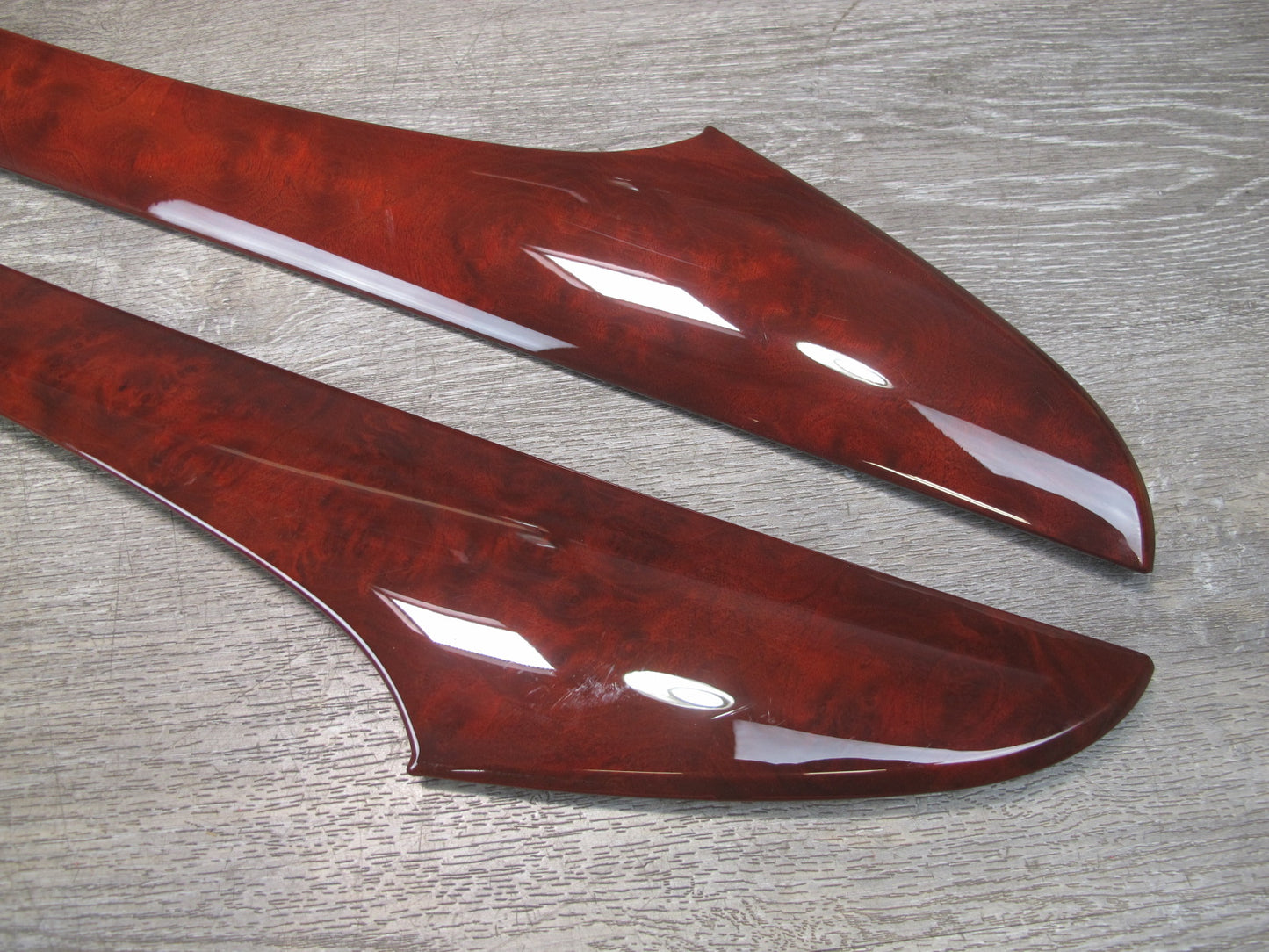 2008 Lexus UVF46L LS600h 14pcs Door Dash Roof Center Console Wood Trim Set OEM