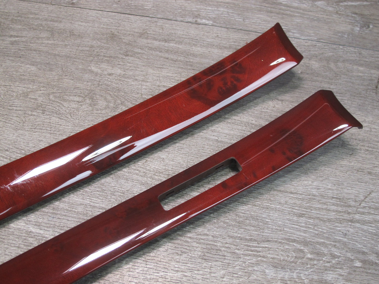 2008 Lexus UVF46L LS600h 14pcs Door Dash Roof Center Console Wood Trim Set OEM