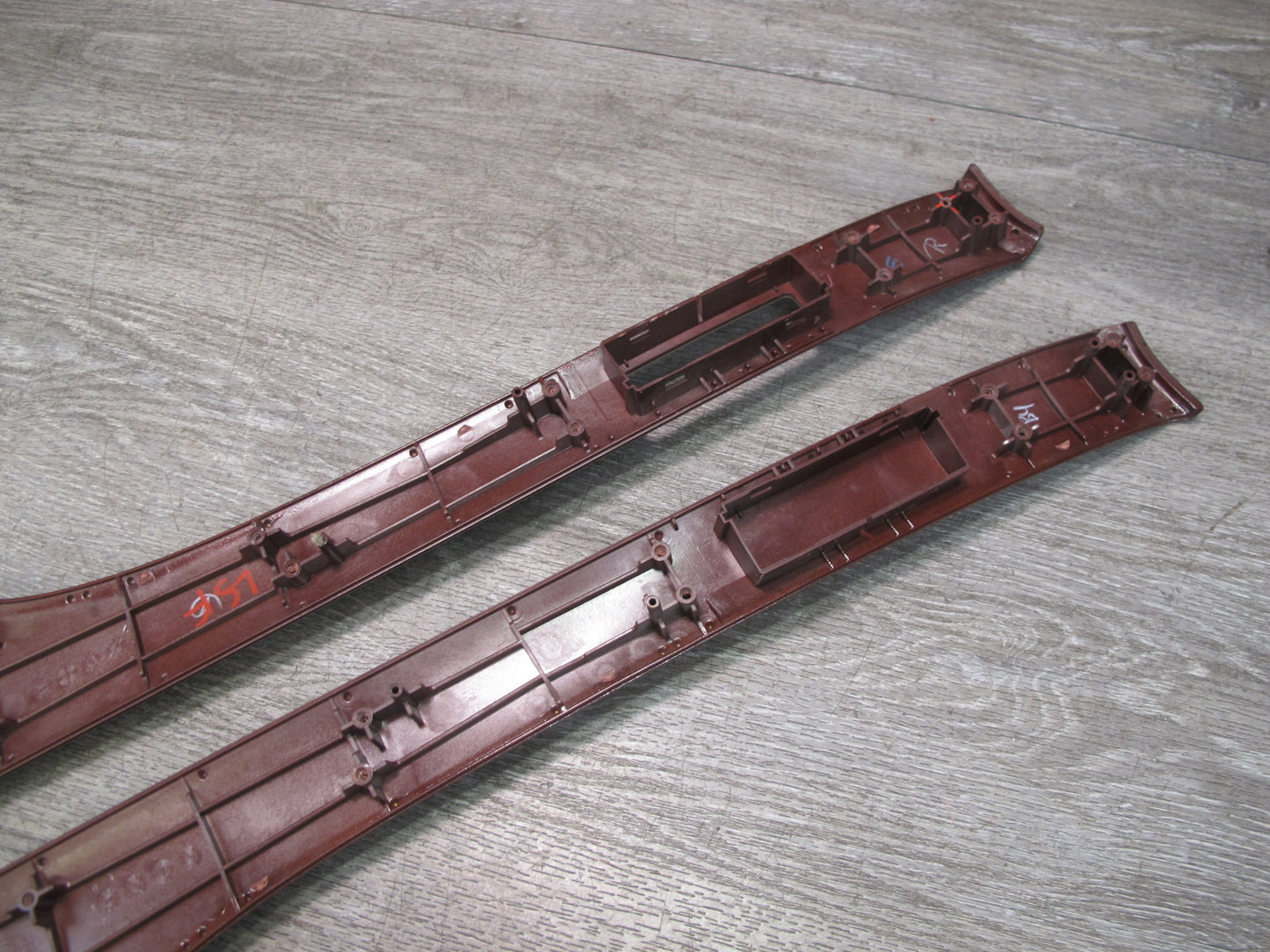 2008 Lexus UVF46L LS600h 14pcs Door Dash Roof Center Console Wood Trim Set OEM