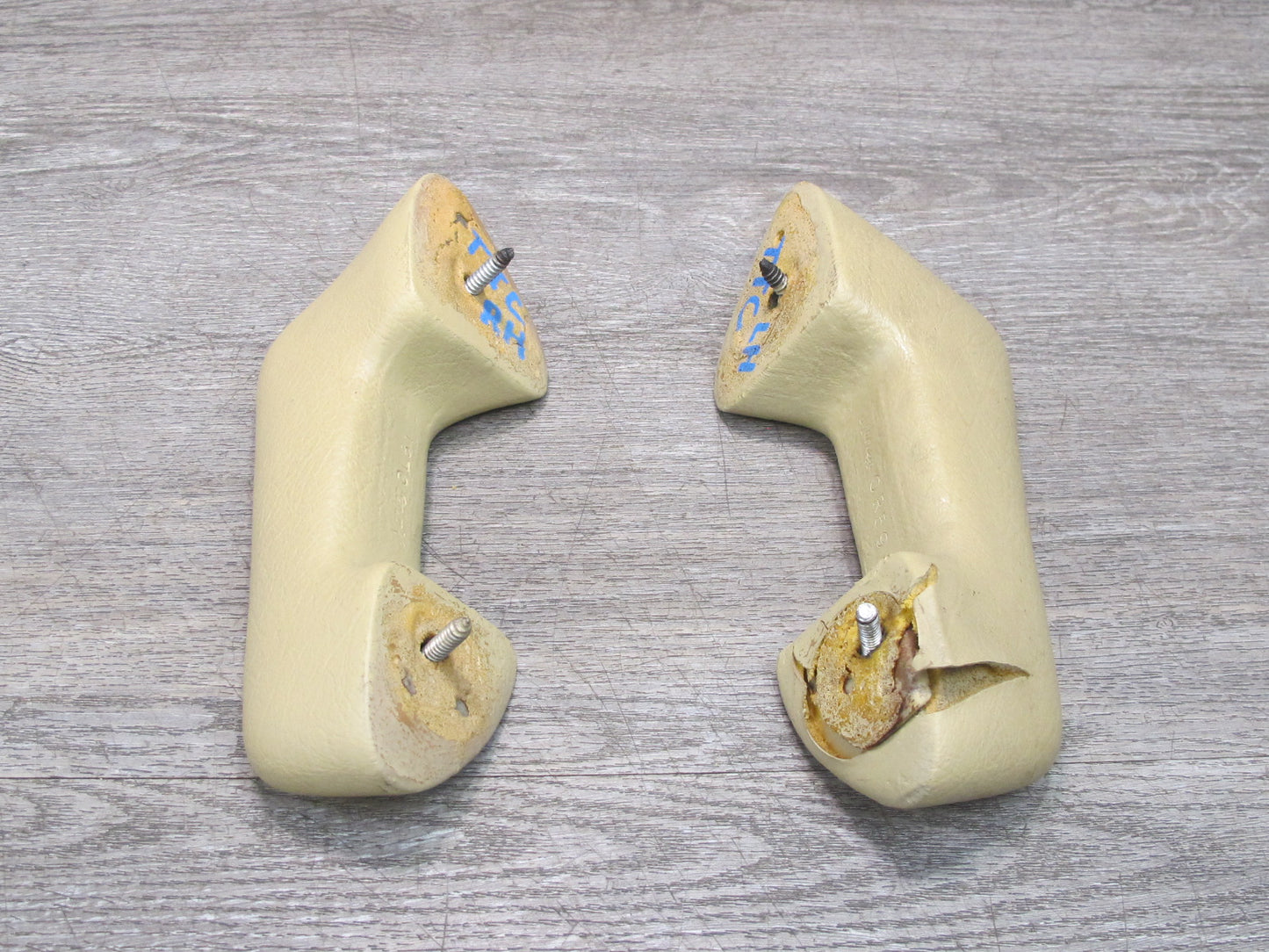 75-82 Triumph TR7 Set of 2 Left & Right Door Interior Pull Handle Armrest OEM