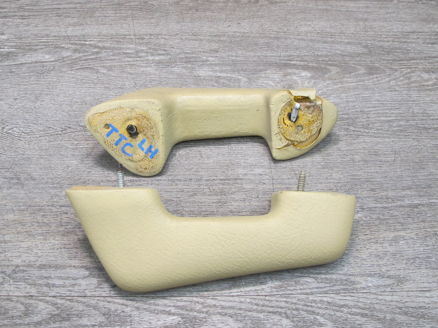 75-82 Triumph TR7 Set of 2 Left & Right Door Interior Pull Handle Armrest OEM