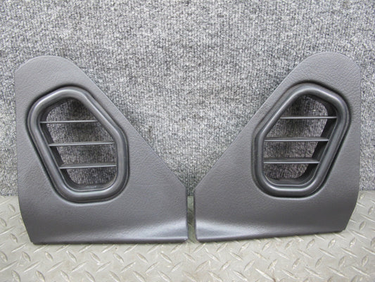 90-96 Nissan Z32 300ZX Set of 2 Dash Left & Right Air Vent END Cap Trim OEM