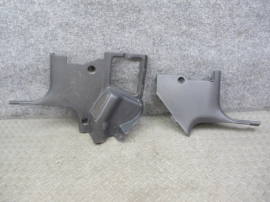 90-96 Nissan Z32 300ZX Set of 2 Front Left & Right Kick Trim Cover Panel OEM