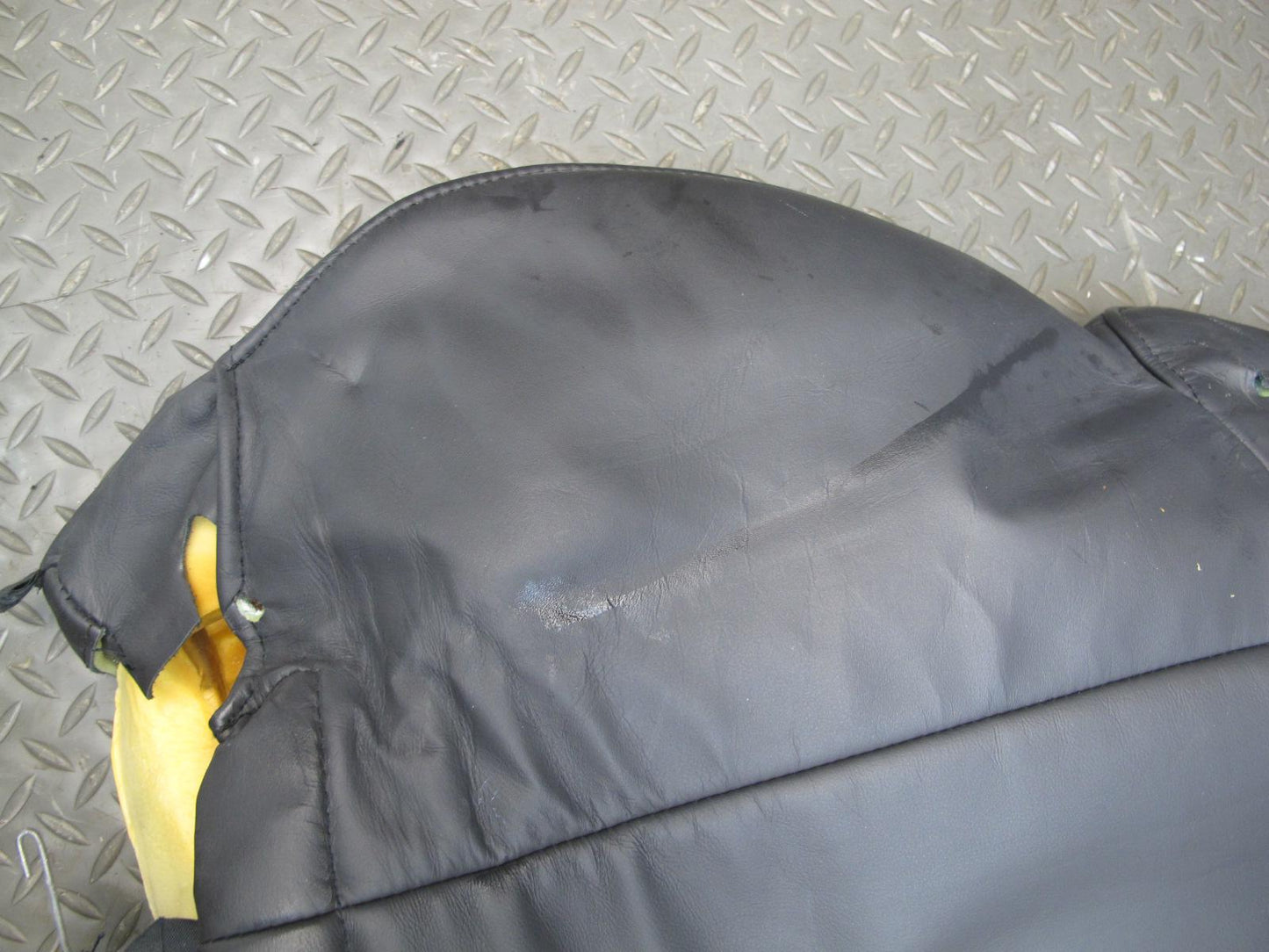 90-96 Nissan Z32 300ZX Front Right Seat Upper Backrest Leather Cushion OEM