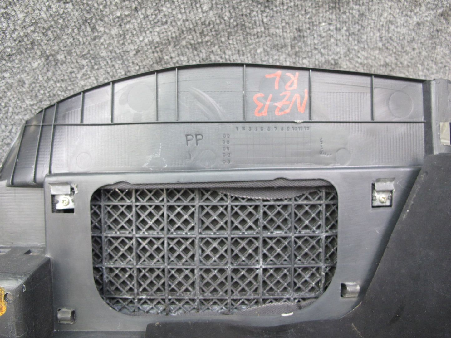 90-96 Nissan Z32 300ZX Coupe 2+0 Rear Left Quarter Trunk Trim Cover Panel OEM