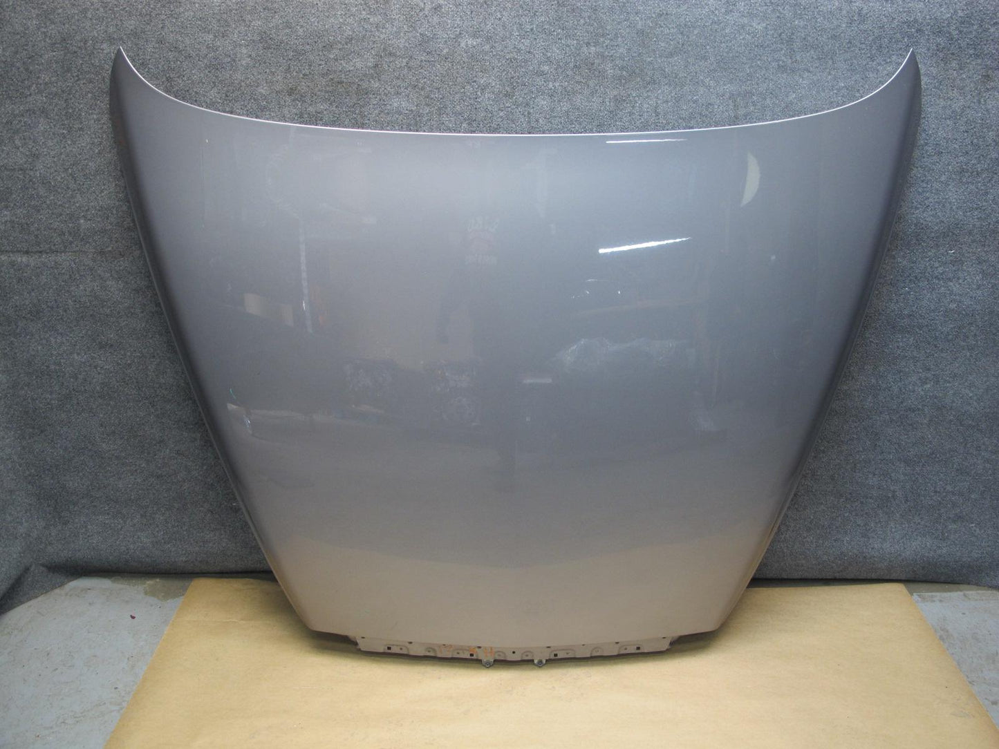 03-10 Bentley Continental GTC GT Front Hood Bonnet Shell Cover Panel Silver