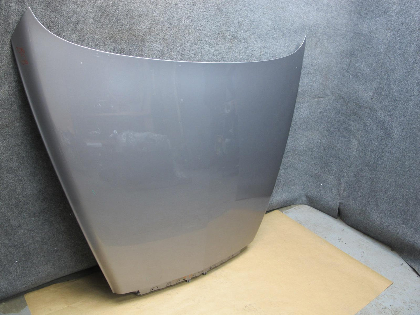 03-10 Bentley Continental GTC GT Front Hood Bonnet Shell Cover Panel Silver