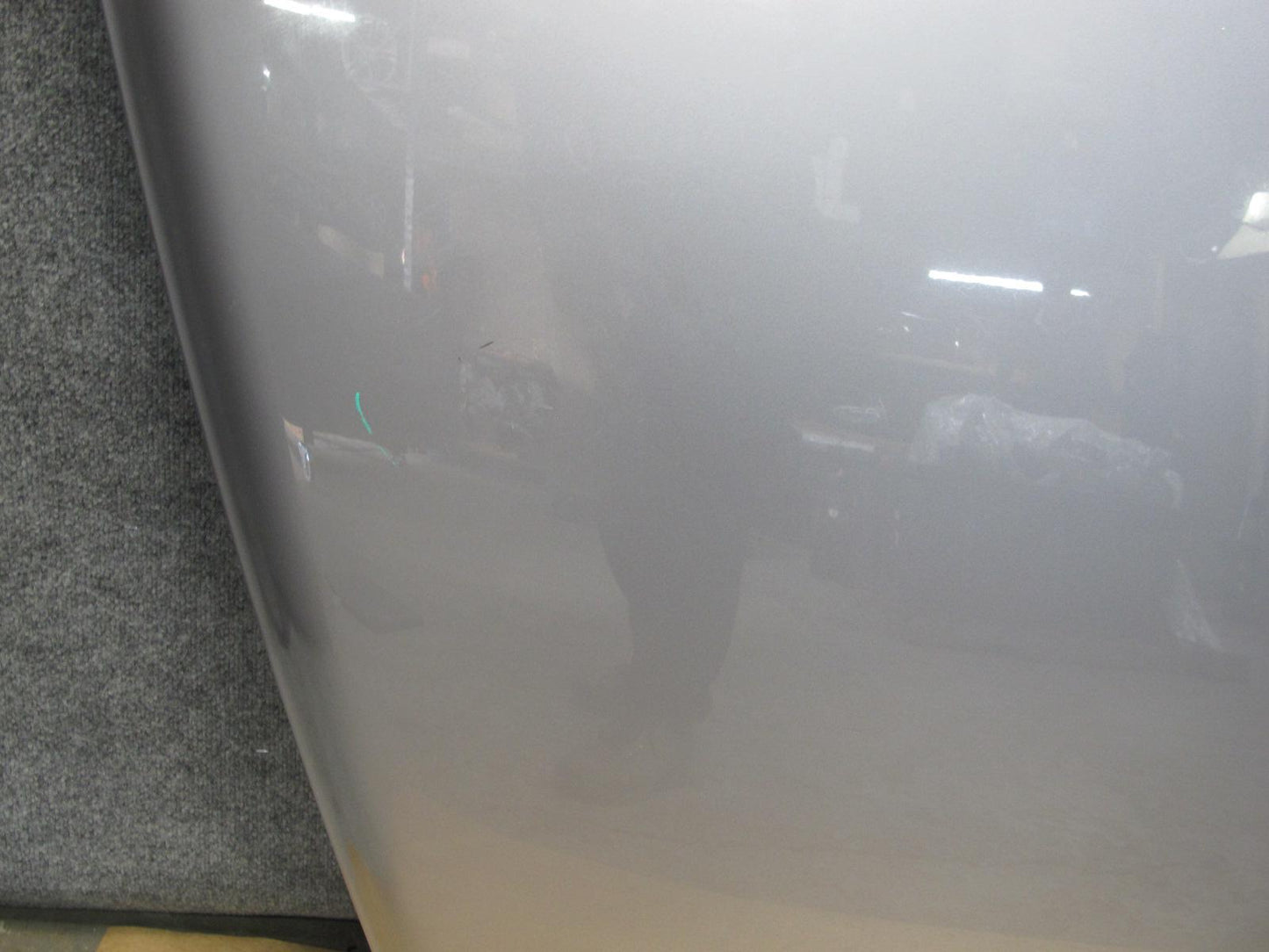 03-10 Bentley Continental GTC GT Front Hood Bonnet Shell Cover Panel Silver