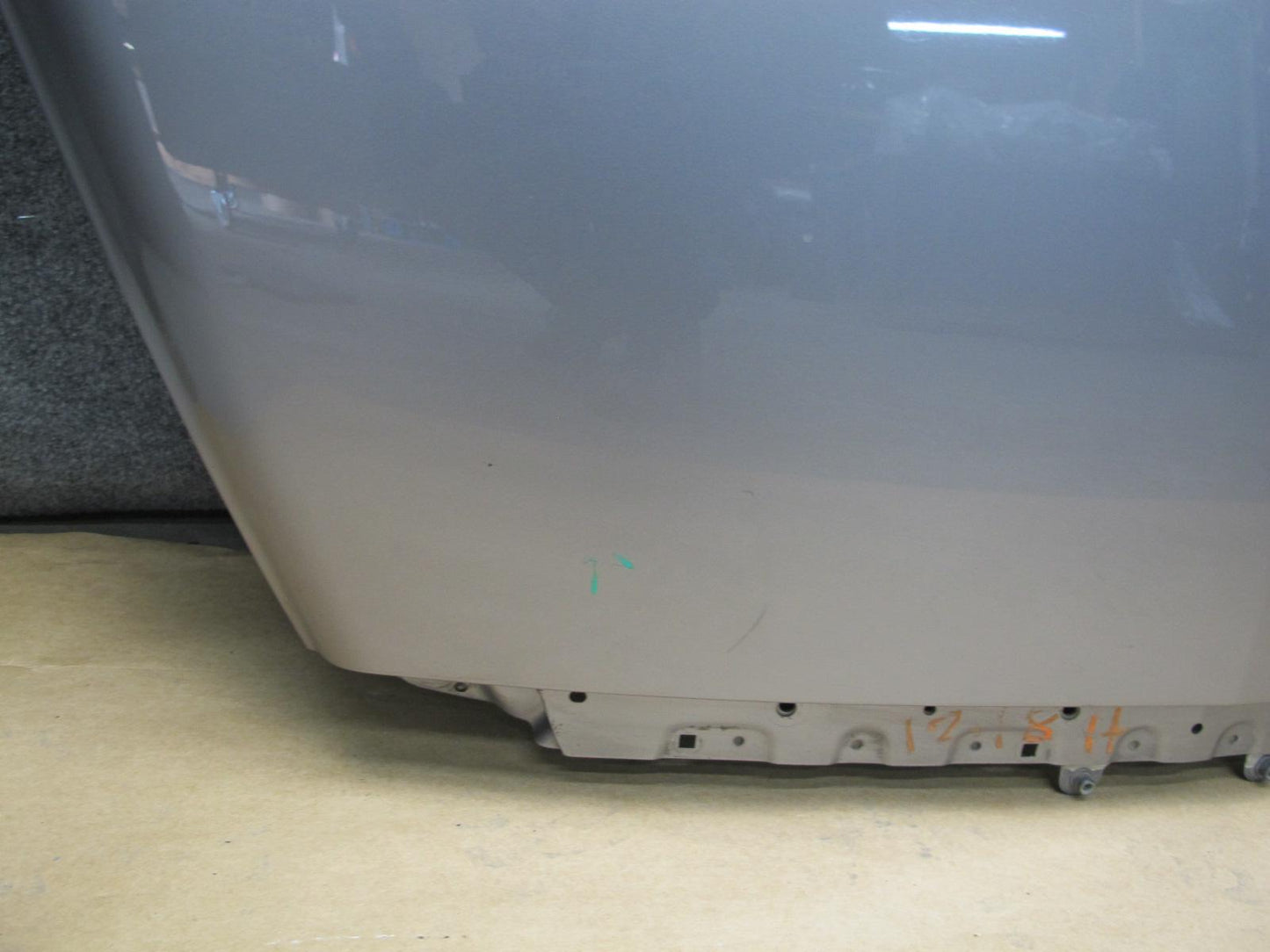 03-10 Bentley Continental GTC GT Front Hood Bonnet Shell Cover Panel Silver