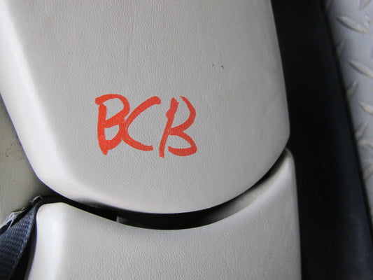 07-11 Bentley Continental GTC Convertible Front & Rear Leather Seat Beige Set