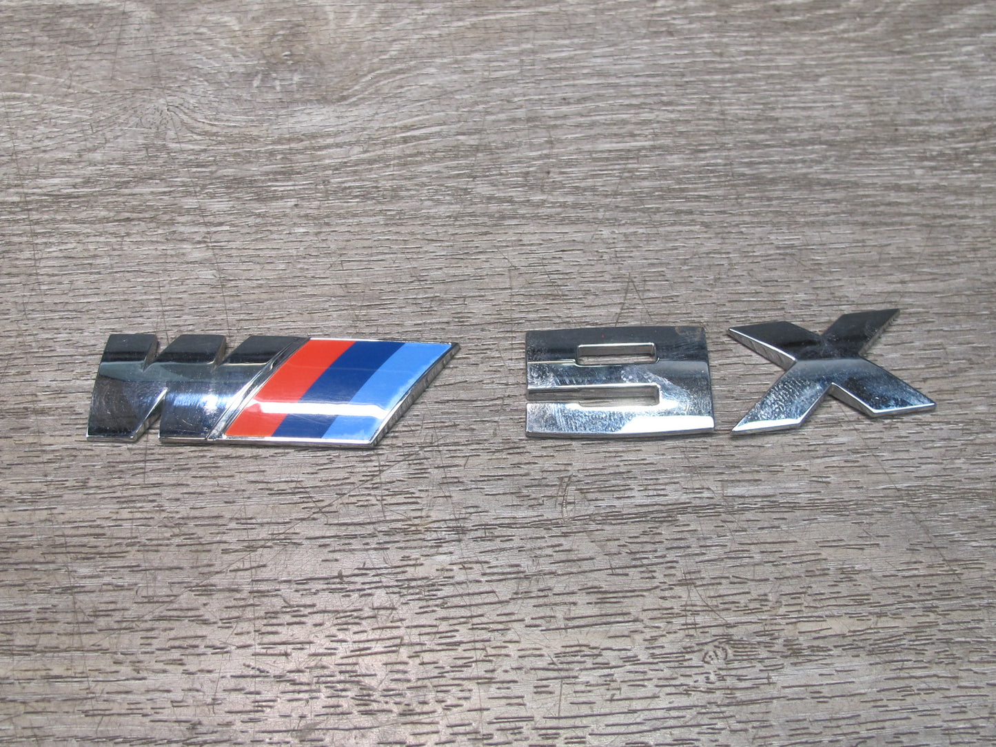 08-14 BMW E71 X6 X6M Rear Trunk Lid Emblem Logo Badge Symbol Set OEM