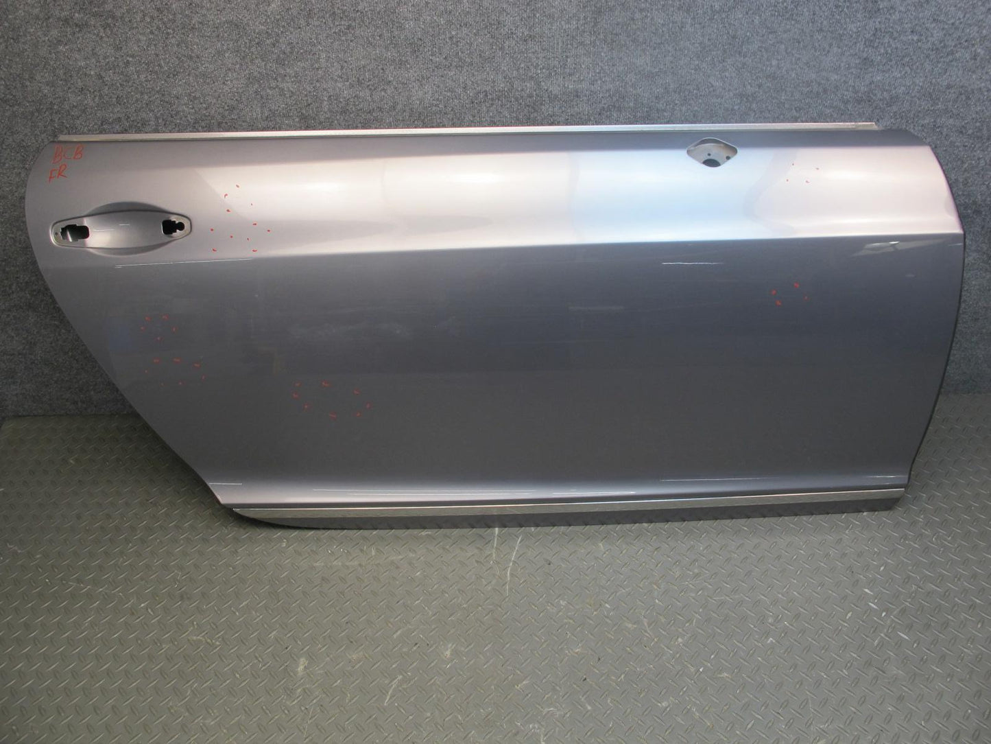 03-09 Bentley Continental GTC GT Right Passenger Door Shell Panel Silver