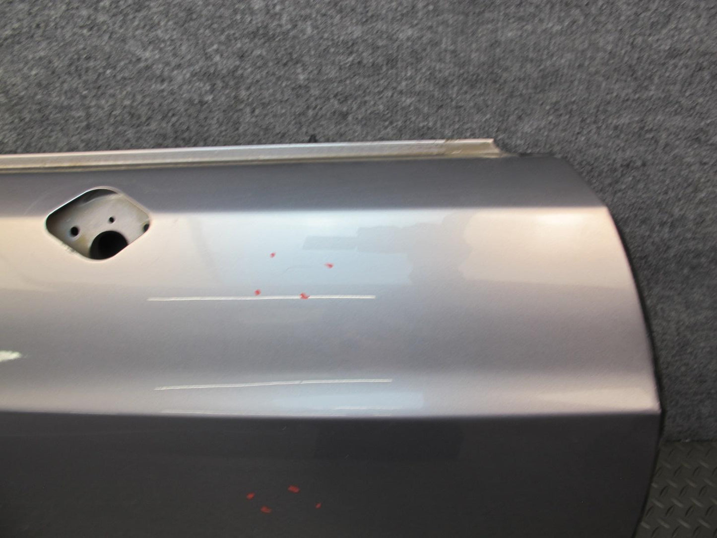 03-09 Bentley Continental GTC GT Right Passenger Door Shell Panel Silver