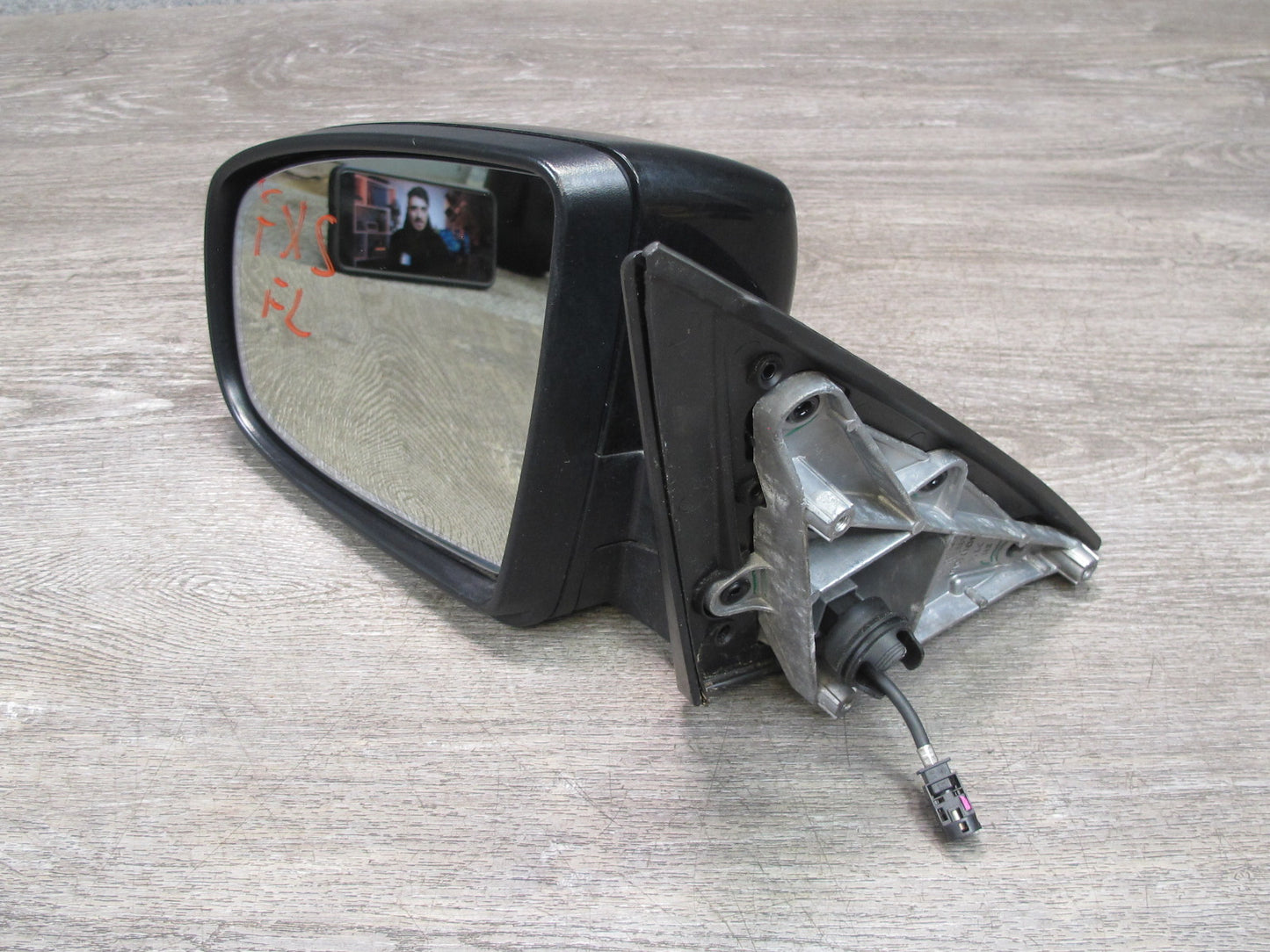 10-14 BMW E71 X6M Front Left Auto DIP Heated Side View Mirror w Camera OEM