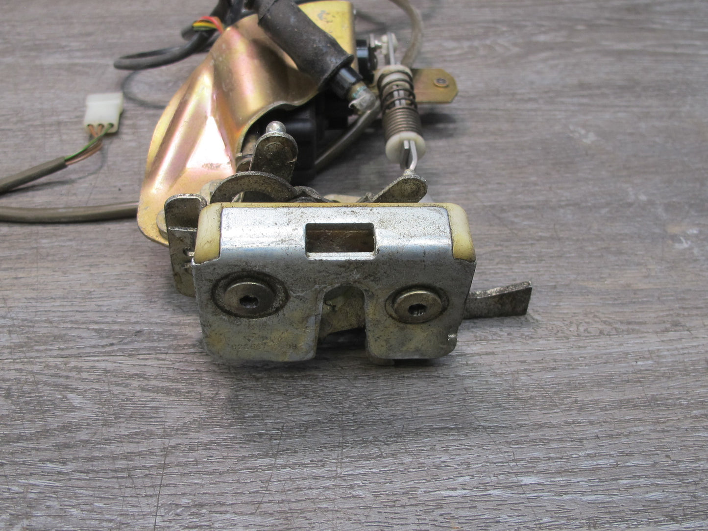 1983-1986 Porsche 928 S Left Driver Side Door Lock Latch Wire Harness Assembly