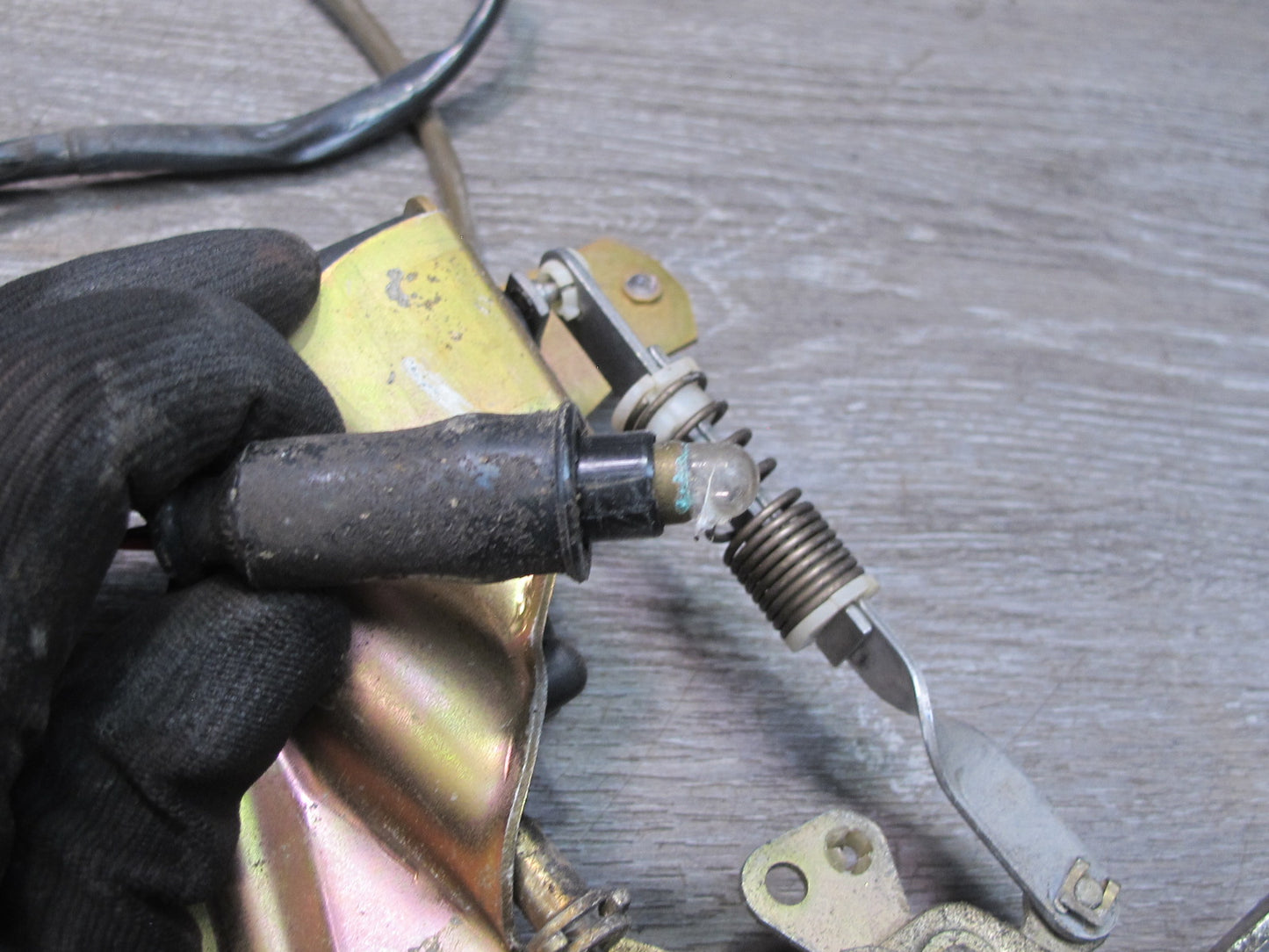 1983-1986 Porsche 928 S Left Driver Side Door Lock Latch Wire Harness Assembly