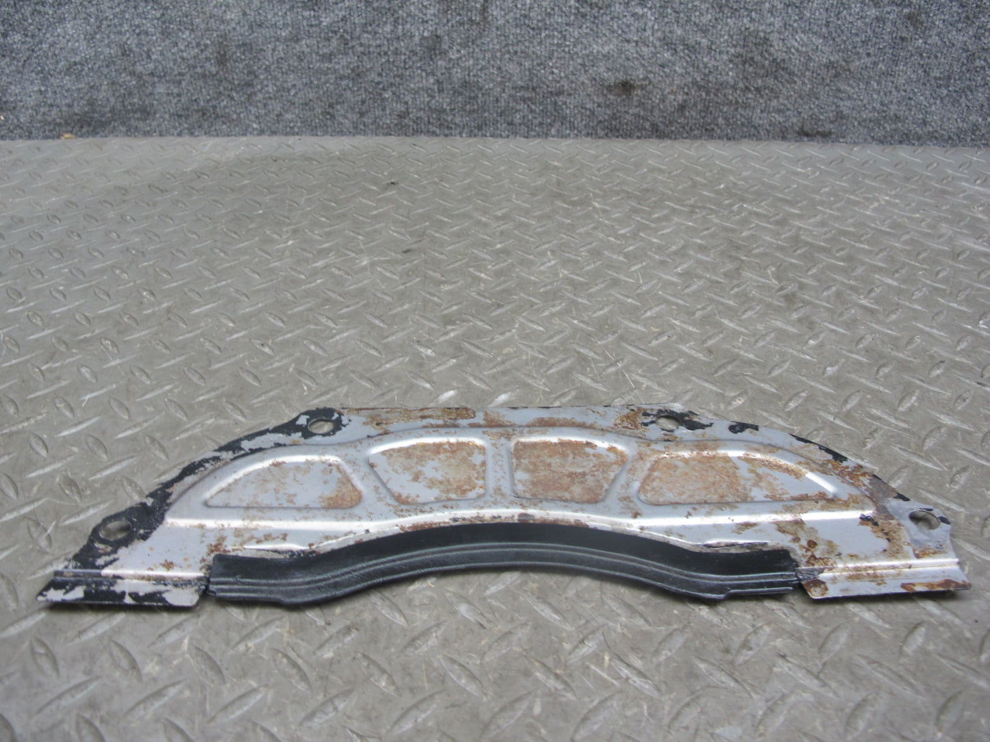 87-88 Toyota Supra MA71 Turbo M/T Transmission Upper & Lower Dust Plate Set OEM