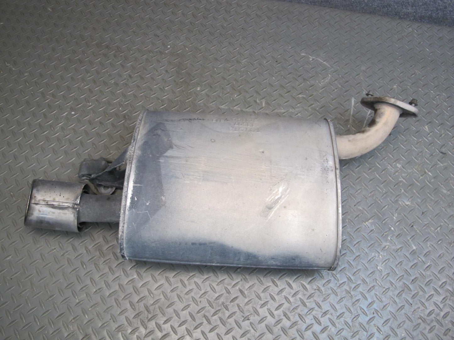 92-00 Lexus JZZ31L SC300 Rear Left Exhaust Muffler w Tip OEM
