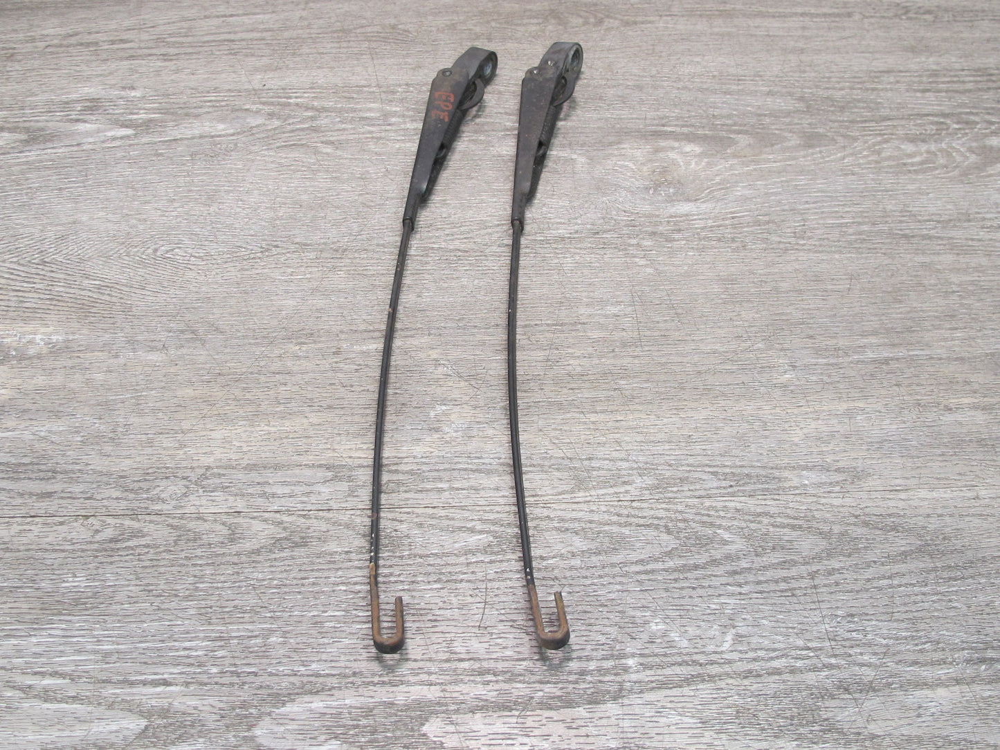 1983-1995 Porsche 928 S Front Left & Right Side Windshield Wiper Arm Set of 2