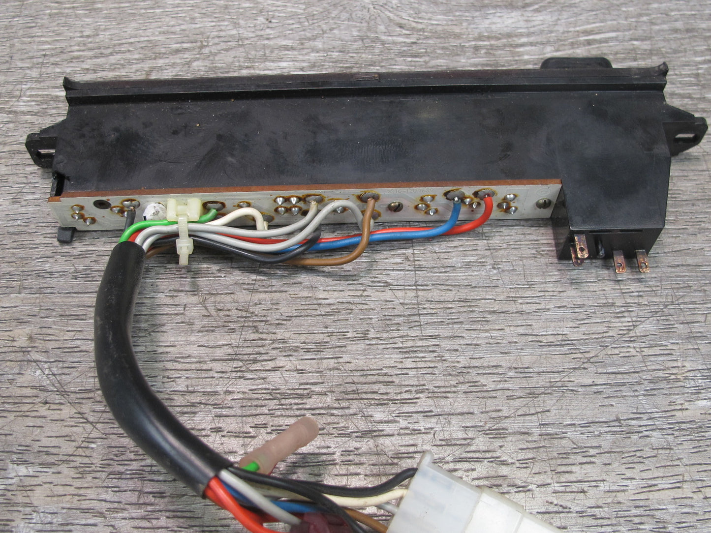 1984-1986 Porsche 928 S Dash Door Lock A/C Switch Control Module Unit