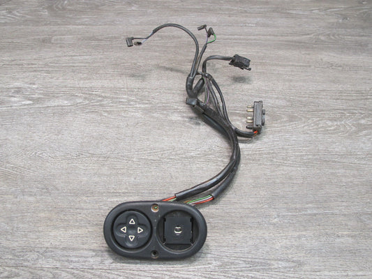 1984-1986 Porsche 928 S Right Power Seat Adjustment Switch Control W/ Trim Panel